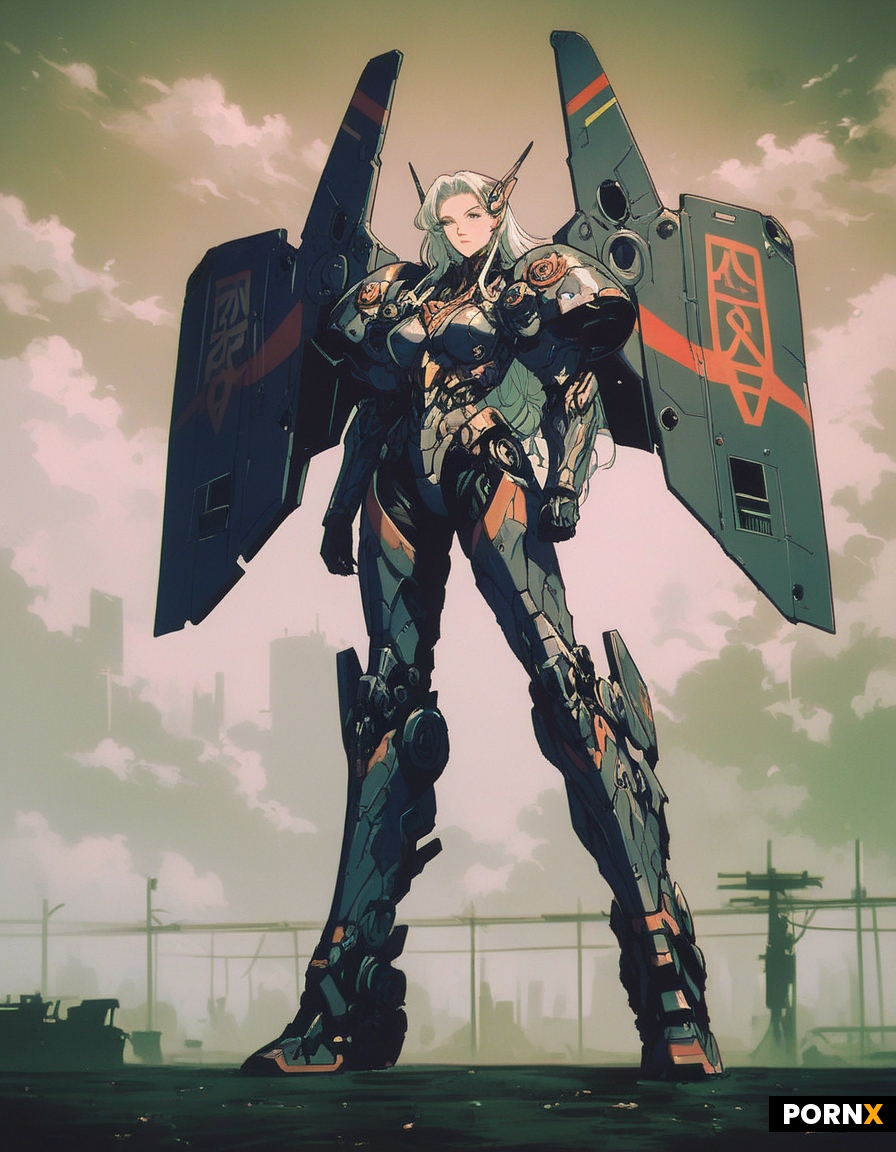 japanese mecha style woman