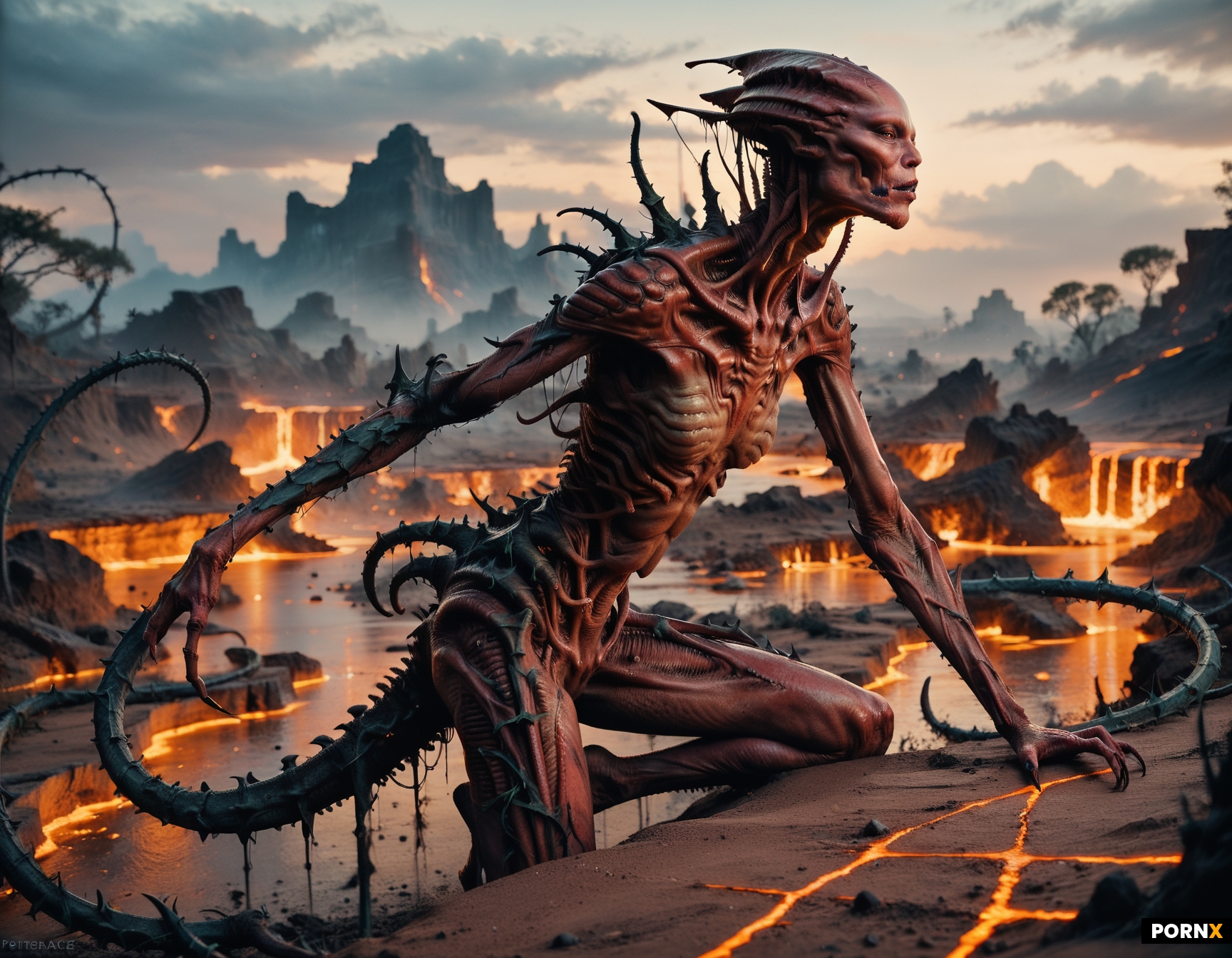 Alien demon