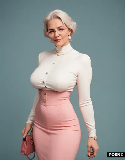 White hair—that tight perm old ladies get—the that looks like a cloud made of cotton balls