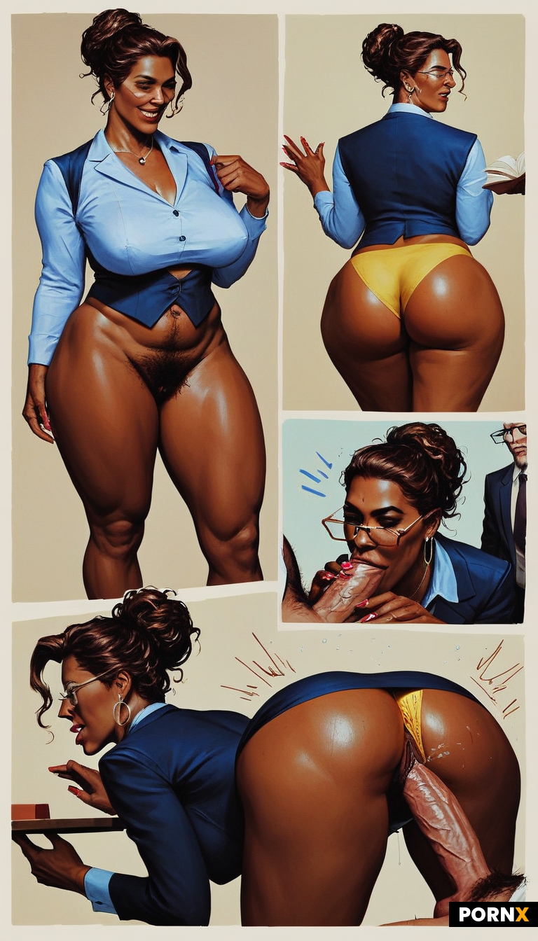 Sexy African american woman