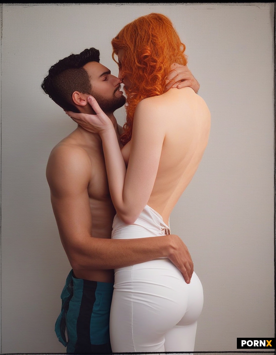 A photo of an Irish woman in her late 20s and a man in his 20s standing fuck