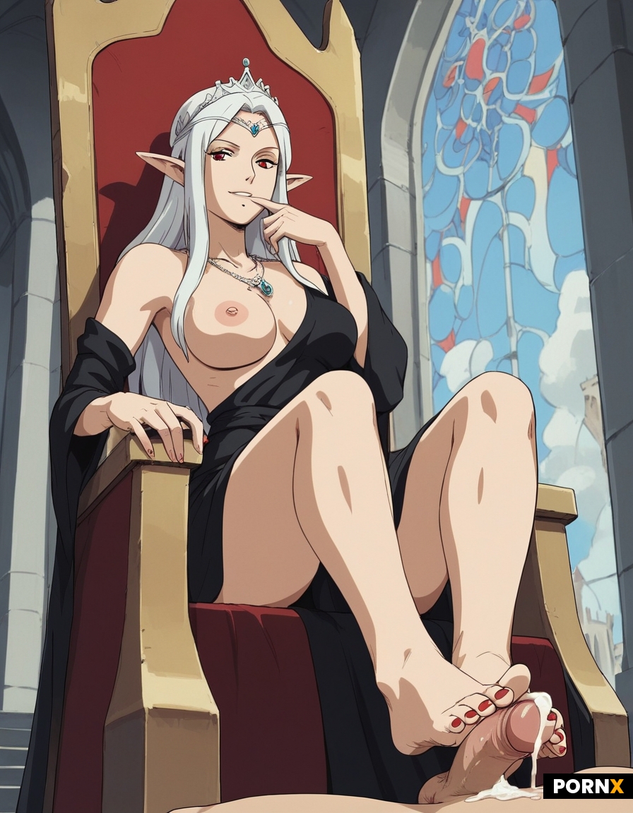 One woman
