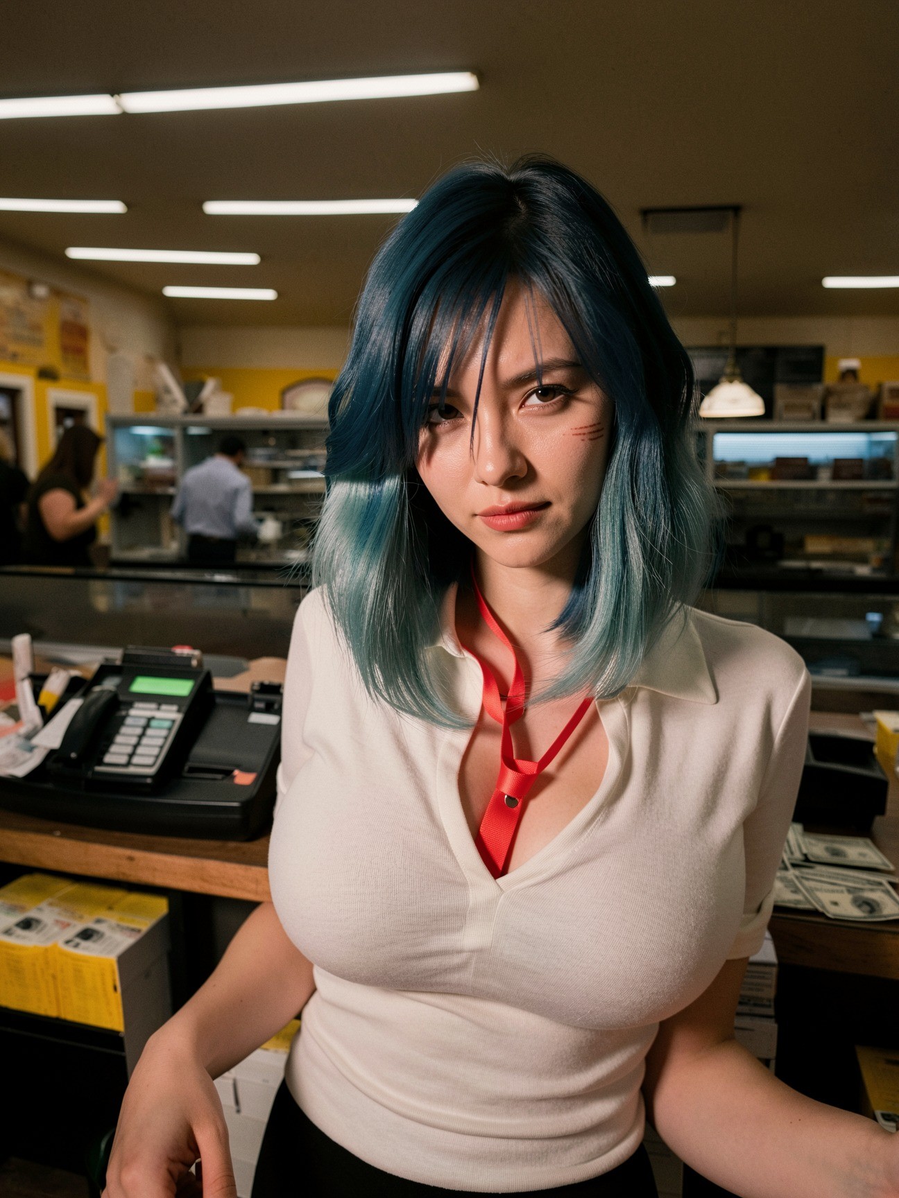 Ayla | Sleepy Gas Station Worker