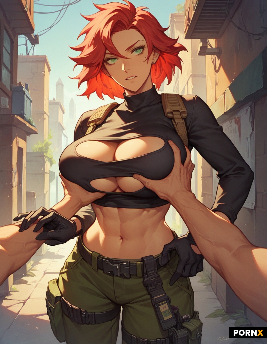 pov groping tits