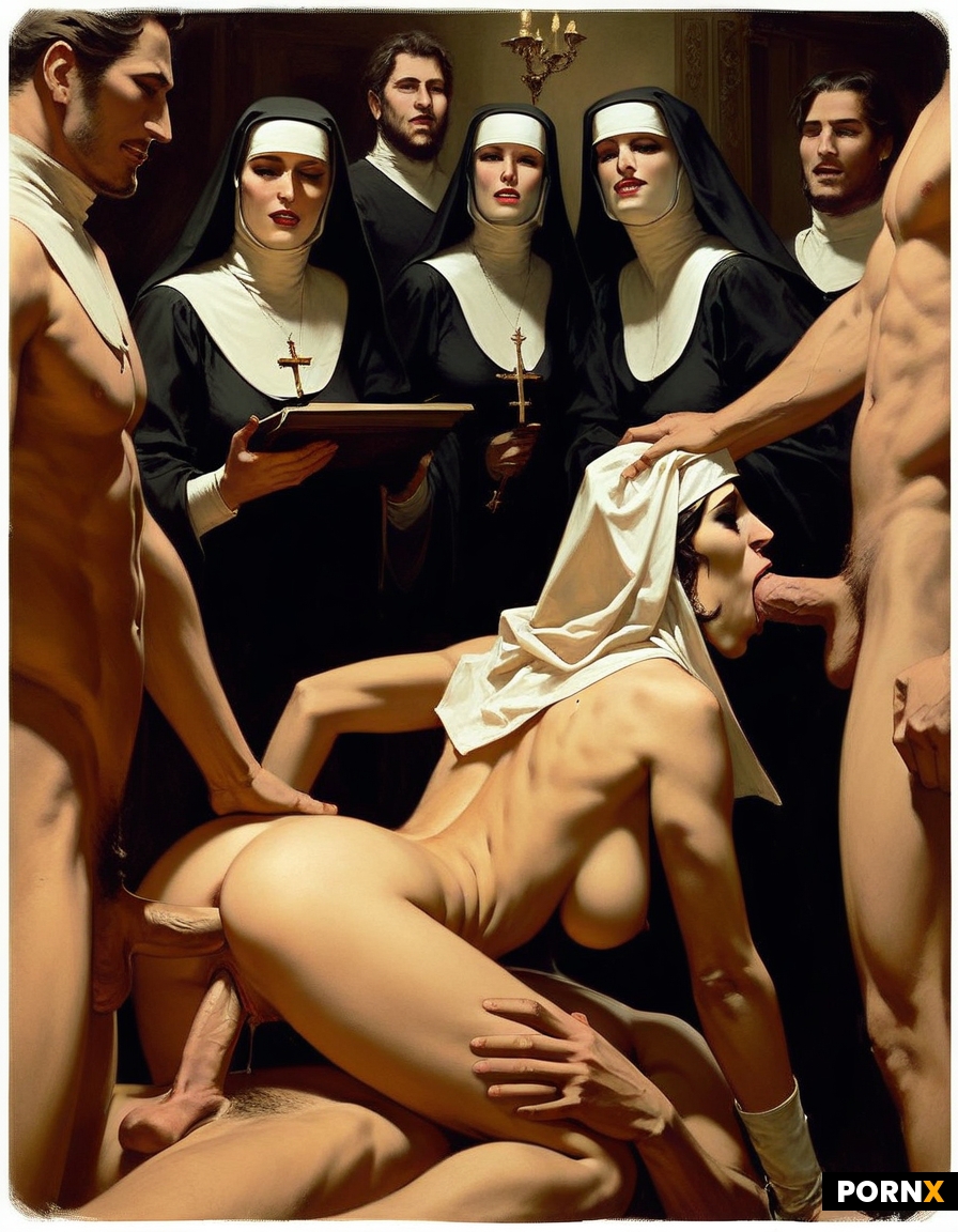nun gangbang