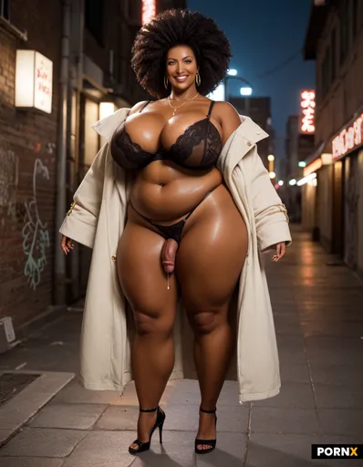 beautiful curvy black woman