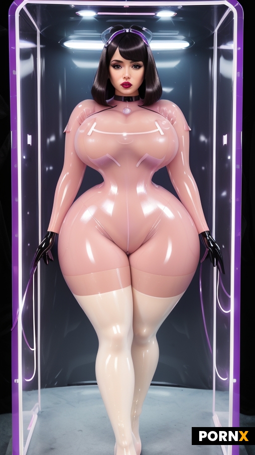 One bimbo Fembot mannequin
