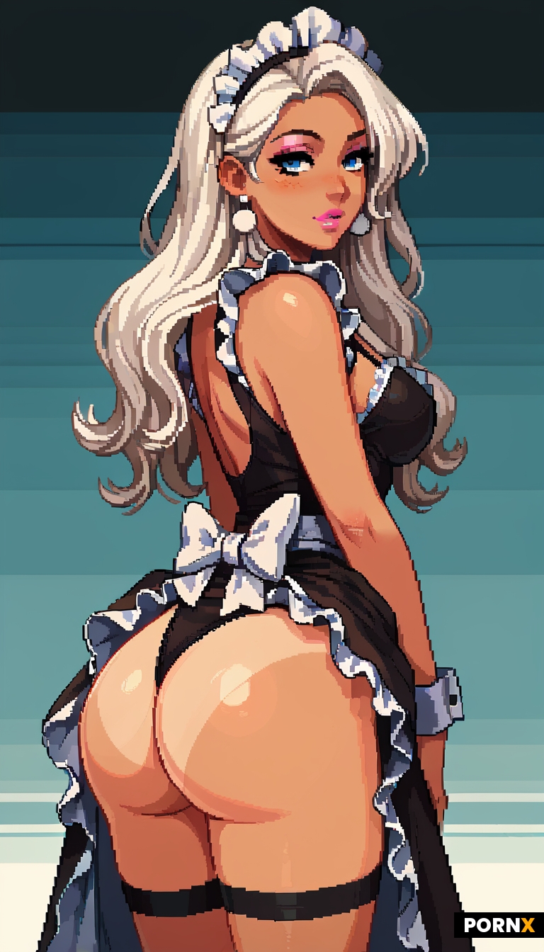 long white hair