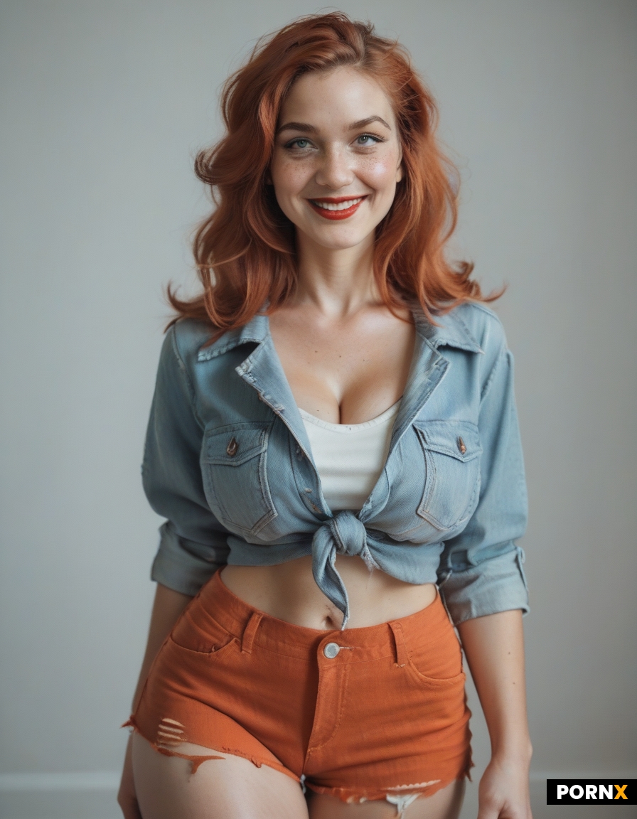 Redhead woman