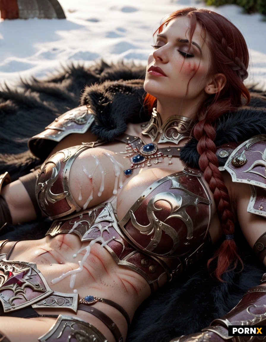 sexy female viking shieldmaiden
