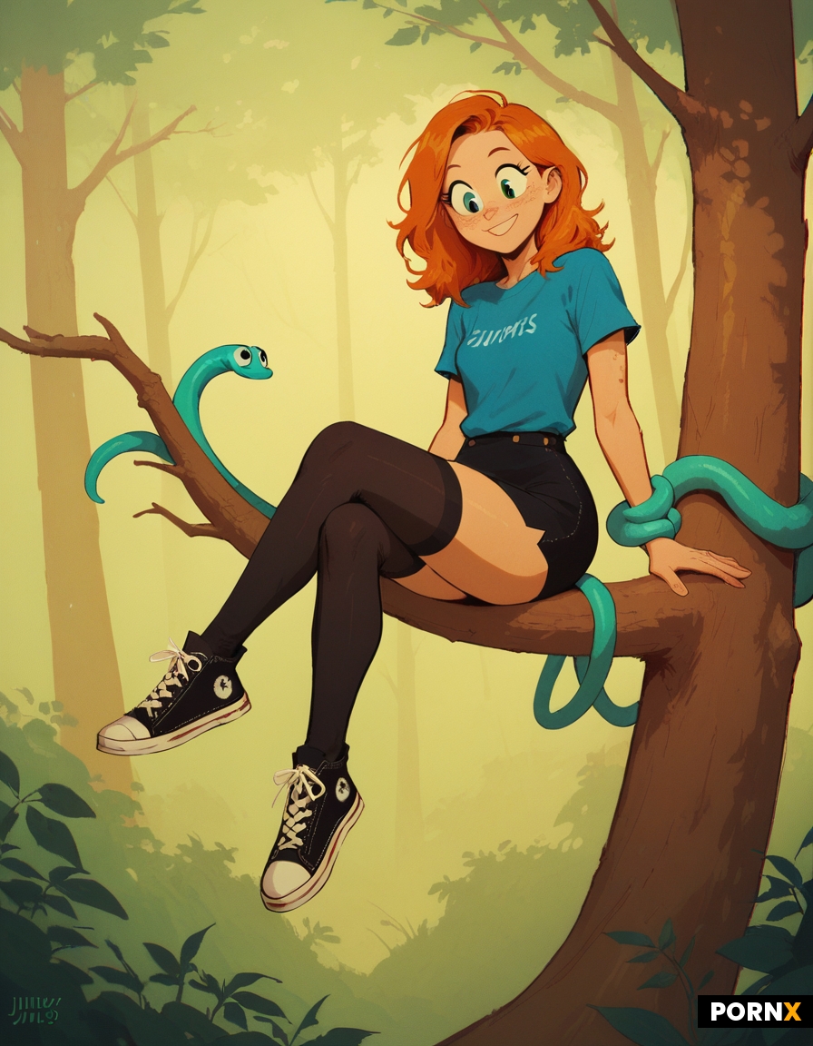 tiny woman