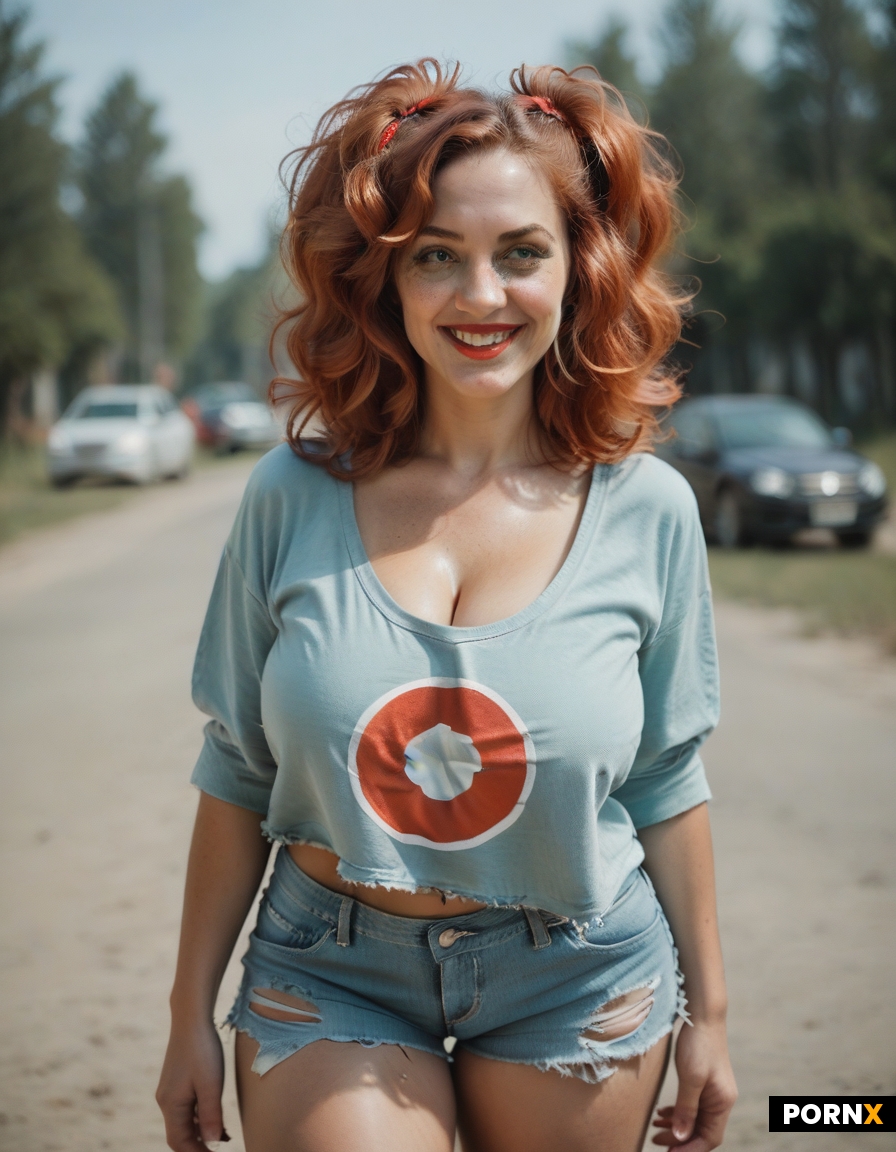 Redhead woman
