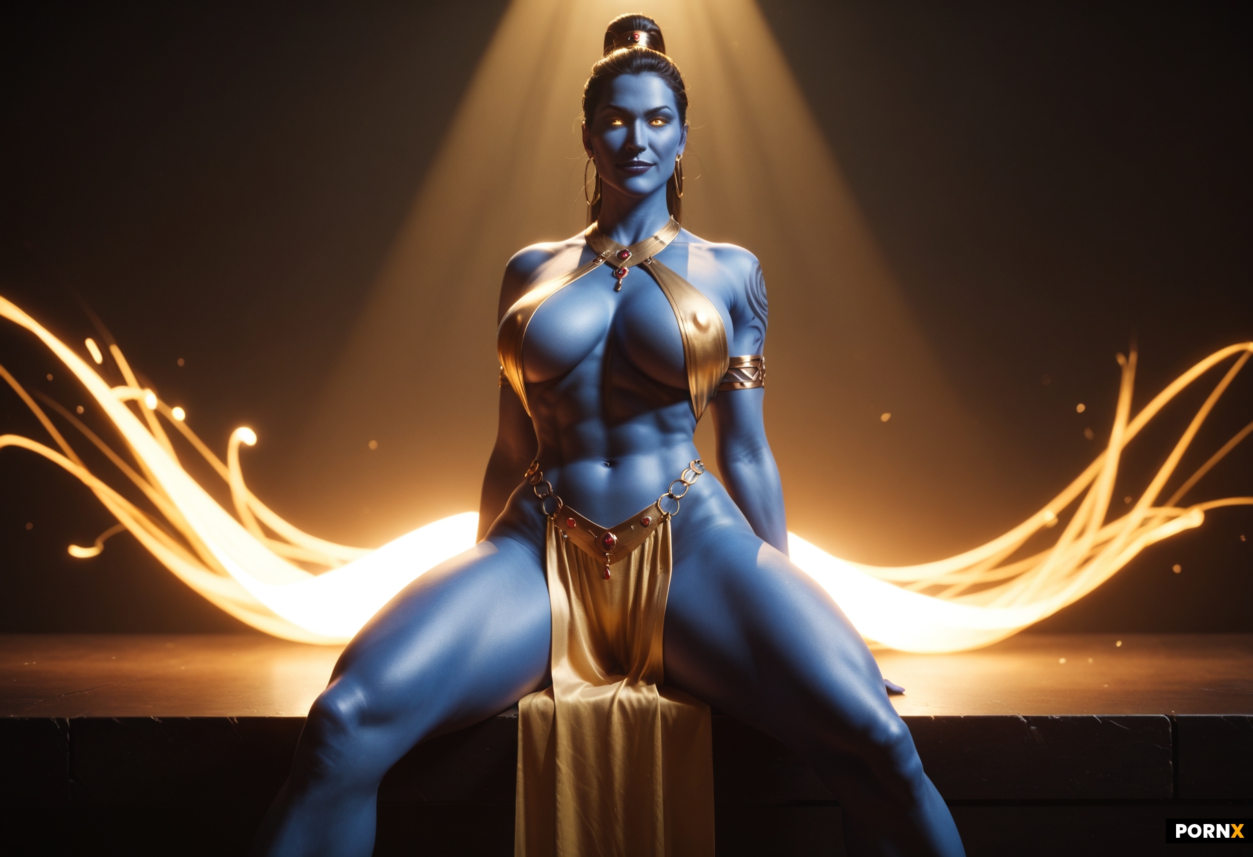fierce female djinn