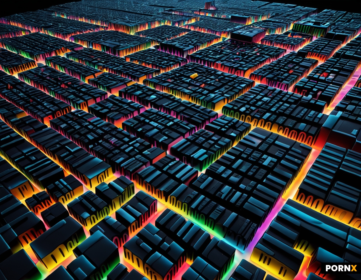 huge gummy cityscape