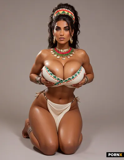 A woman from Tenochtitlan with large breasts