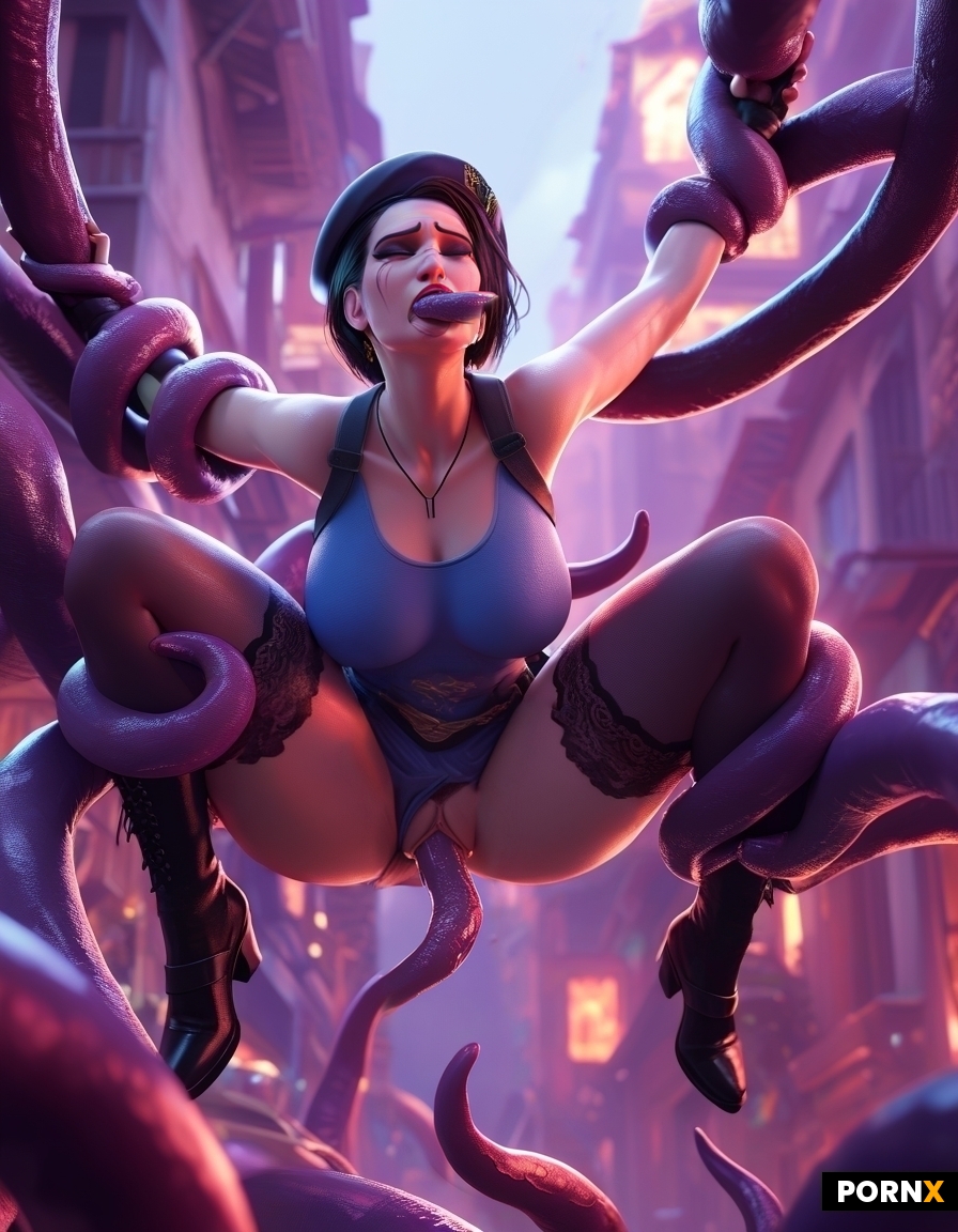 hentai tentacle in mouth