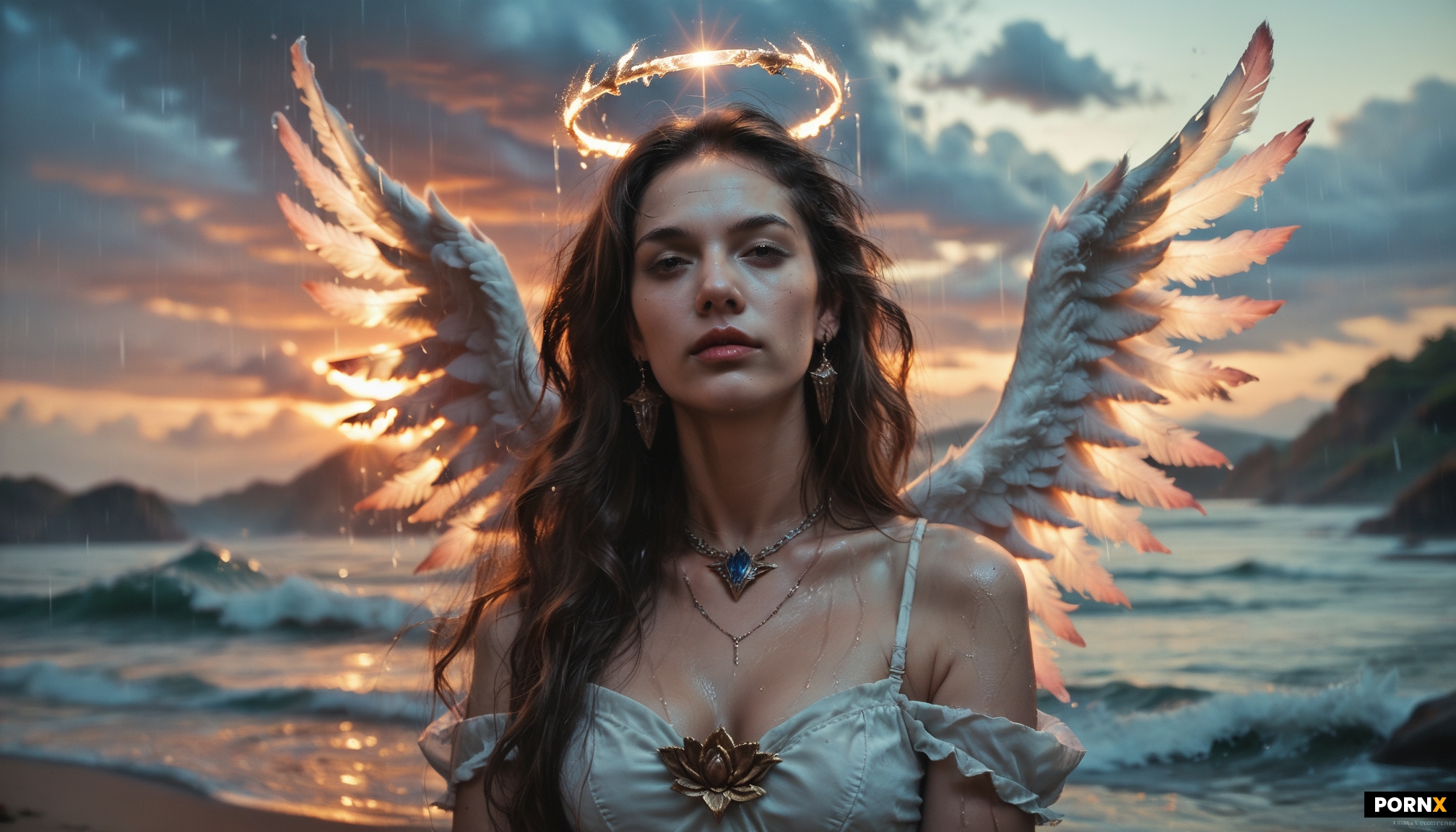 Woman dark angel