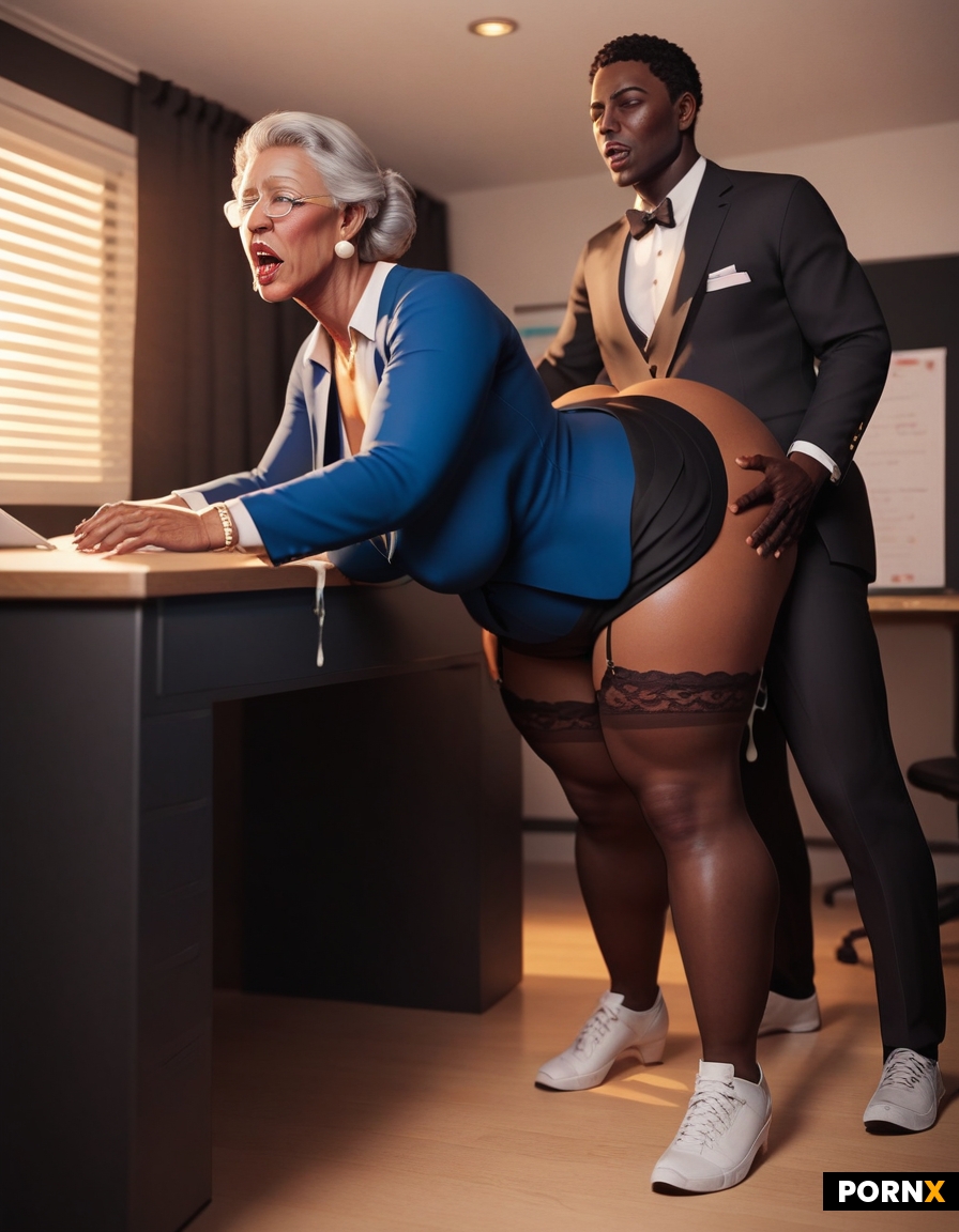 fat african black grandmother