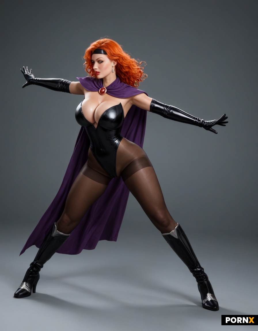 Dynamic dramatic Erotic cartoon supervillain