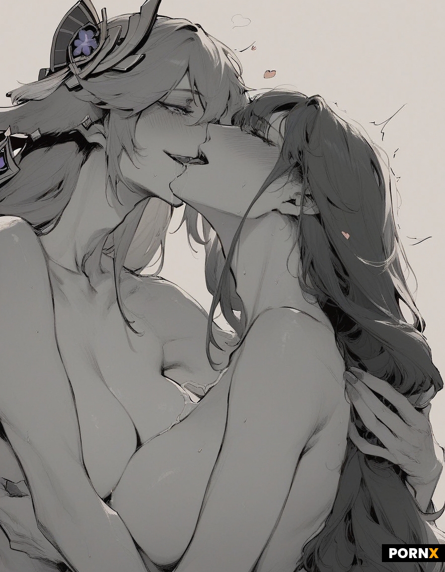 Yae Miko and raiden shogun yuri smile nude lesbian sex orgasm face romantic dick in face