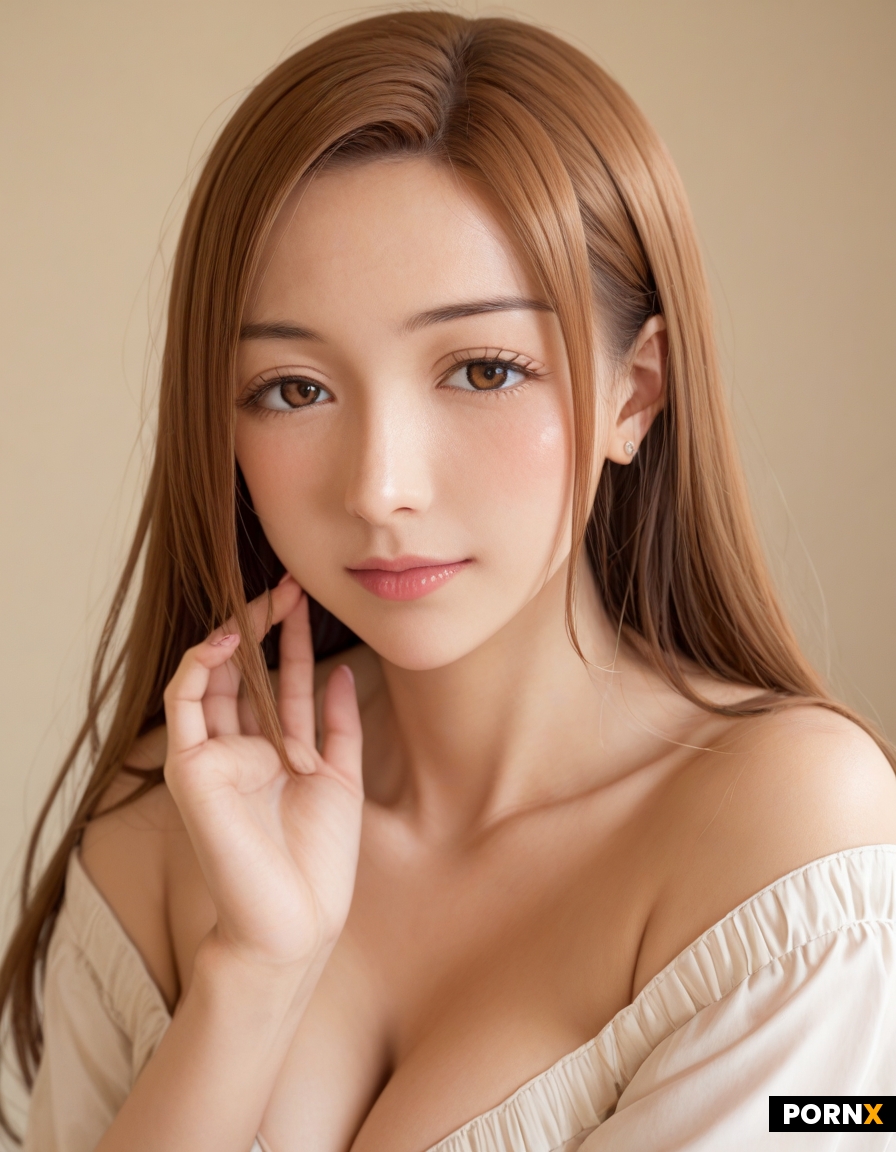 ウルフカットの美女。25歳。胸は少しある。処女。騎乗位をしている。少し苦しそうだが気持ち良い。