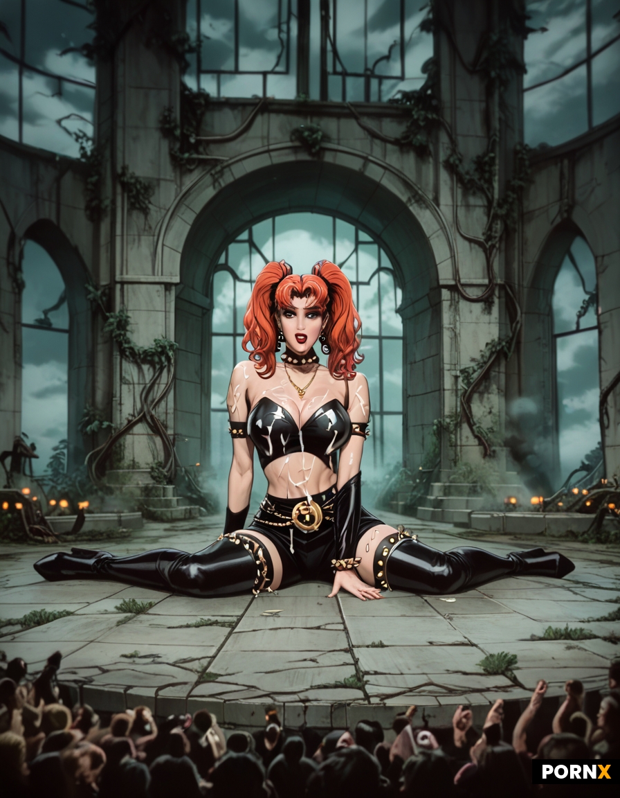 Dynamic overdramatic maniacal futuristic comic superhero