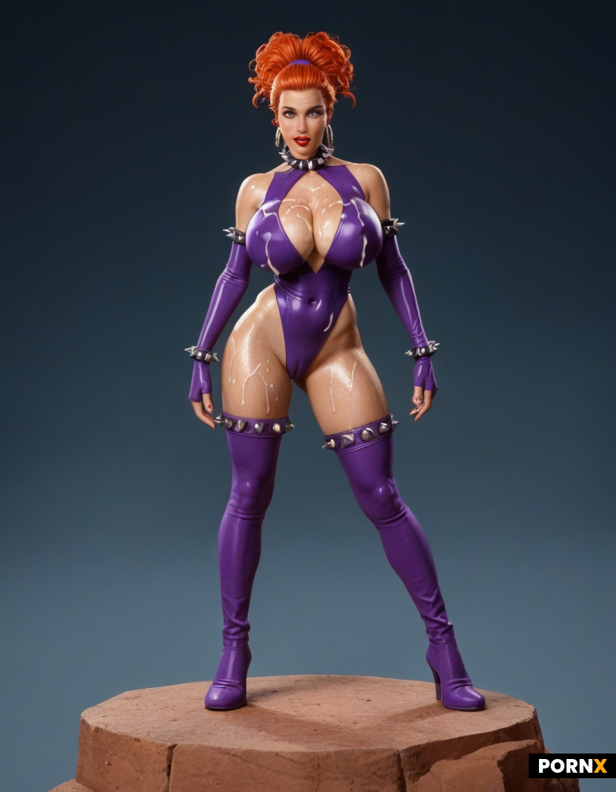 Dynamic overdramatic maniacal retro vintage comic superhero