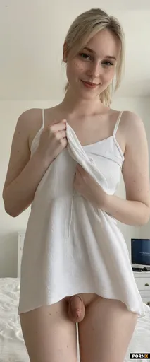 cute European woman standing