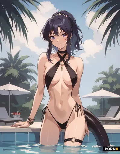 sexy attractive cute anime lady