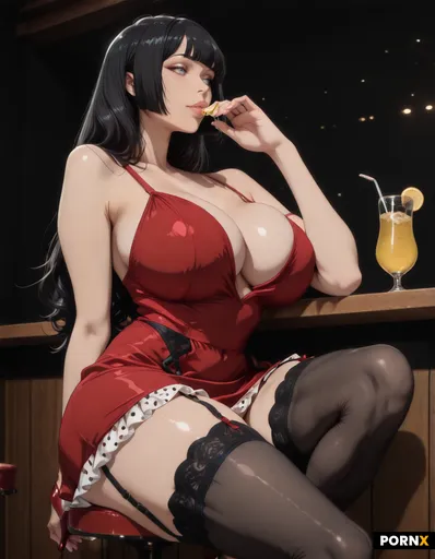 Dressed like a pin-up