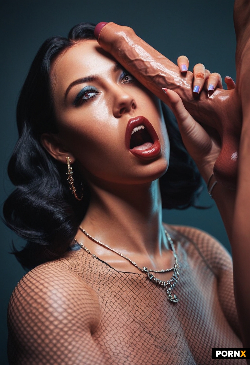 Dark medium hair busty mother