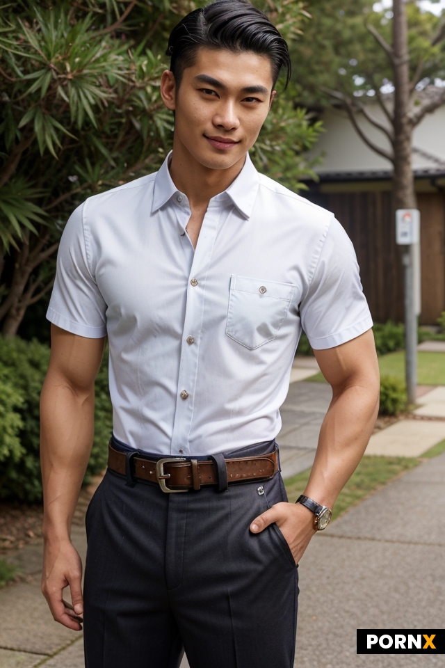 sporty male