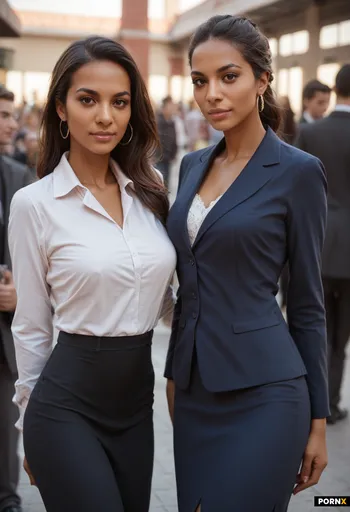 two businesswomen