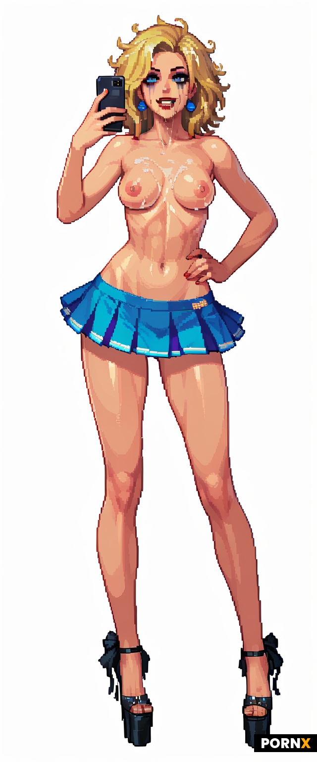 Tiny cheerleader skirt