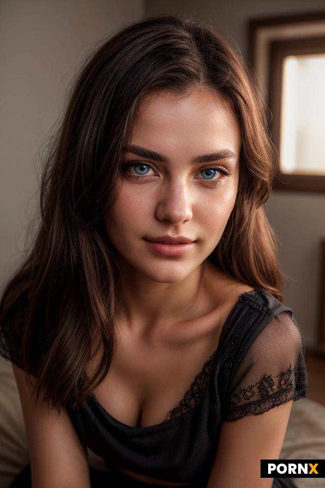 Highly extremely detailed photo-realistic, ultra high definition 4K quality image of a beautiful 18-year-old, beautiful icelander girl with extremely detailed photo-realistic skin, (extremely detailed photo-realistic skin texture), long black straight hair, accurate extremely detailed photo-realistic striking vivid eyes, perfectly proportioned natural skinny body with natural small breasts, extremely detailed photo-realistic accurate hands, extremely detailed photo-realistic flirtatious gaze, accurate extremely detailed photo-realistic beautiful face, accurate extremely detailed photo-realistic seductive smirk, accurate extremely detailed photo-realistic lips, no makeup, sensual seductive pose, (sexy playful pose, seductive playful pose), full body view, wearing casual clothes, (intricate blouse, skirt), in a detailed photo-realistic random scene with extremely detailed accurate shadows, extremely detailed light.