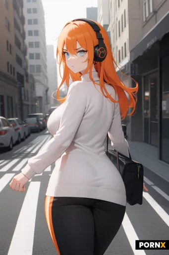 orange hair