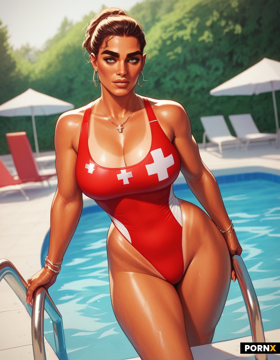 Hot lifeguard
