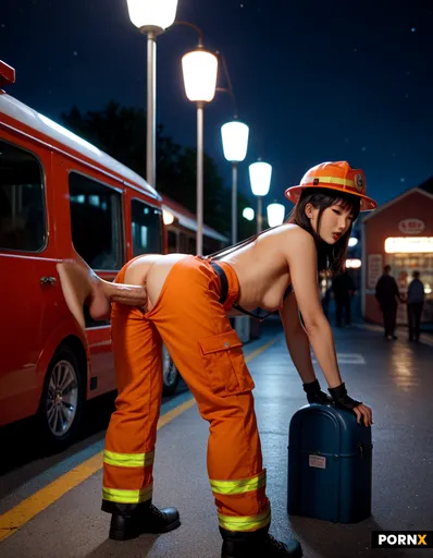beautiful slender asian woman