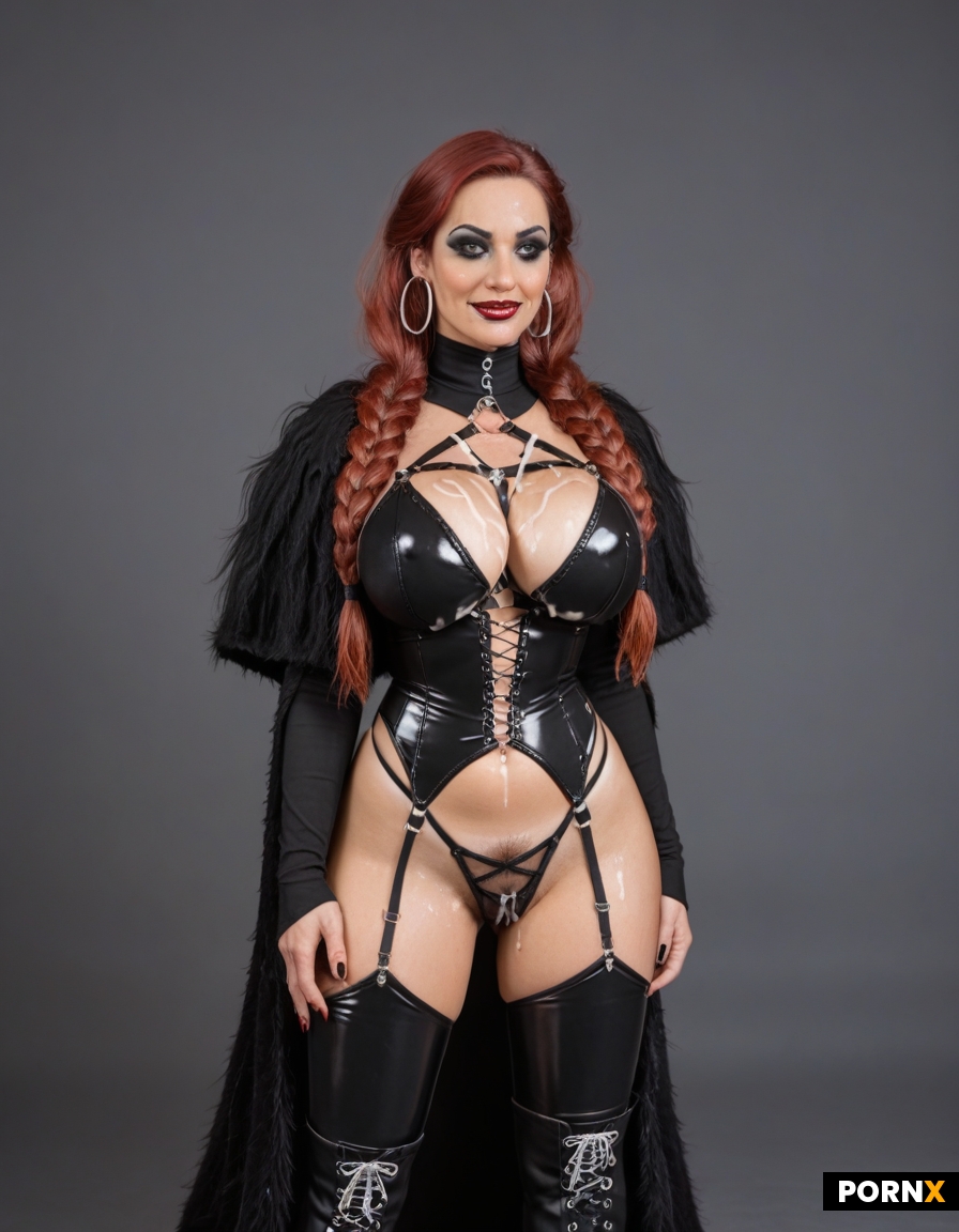 Beautiful redhead Female sorceress