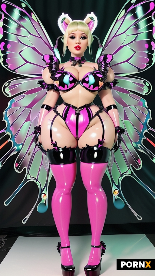 One bimbo Fembot mannequin