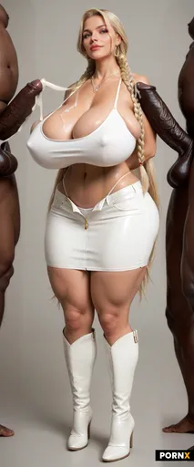 very dark coal skinned extreme ugly and very old and extreme gigantic massive fat and obese african