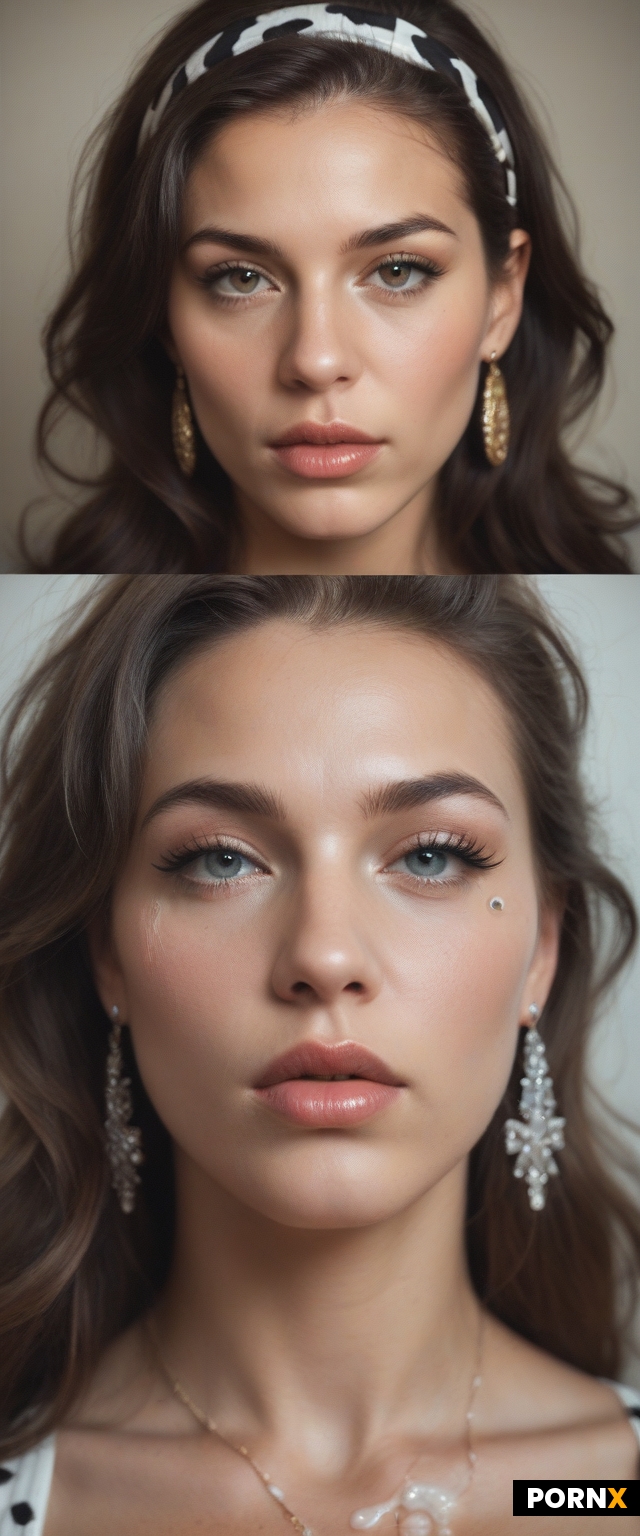 Multiple stunning women with exaggerated features