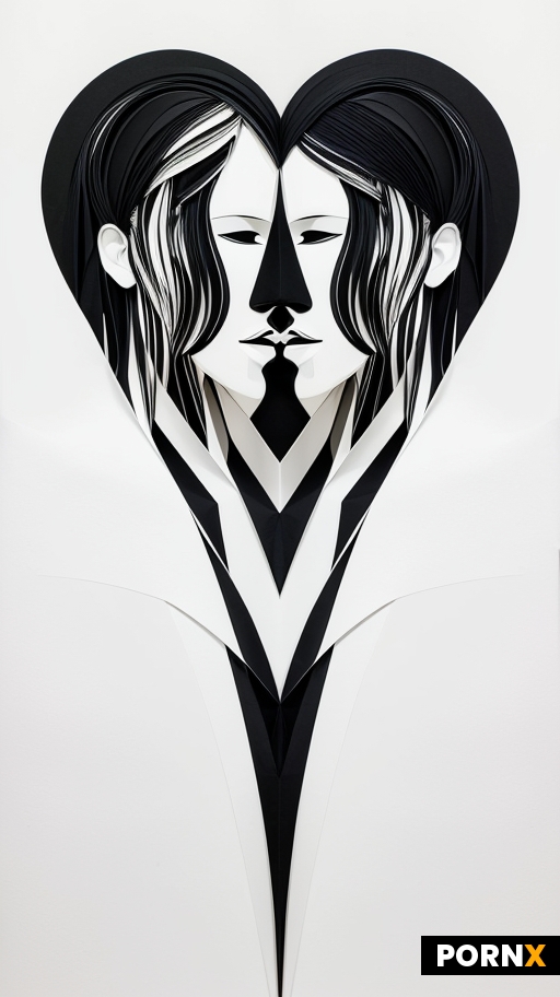 A layered paper-cut artwork