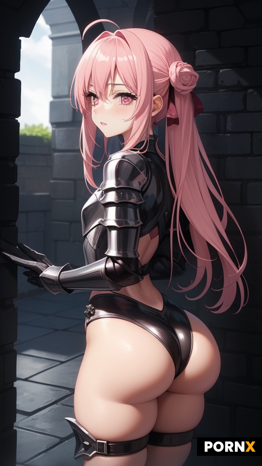 pink knight armor 1