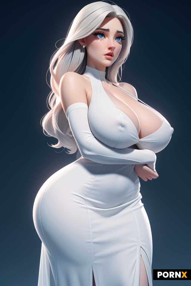 A gorgeous white woman