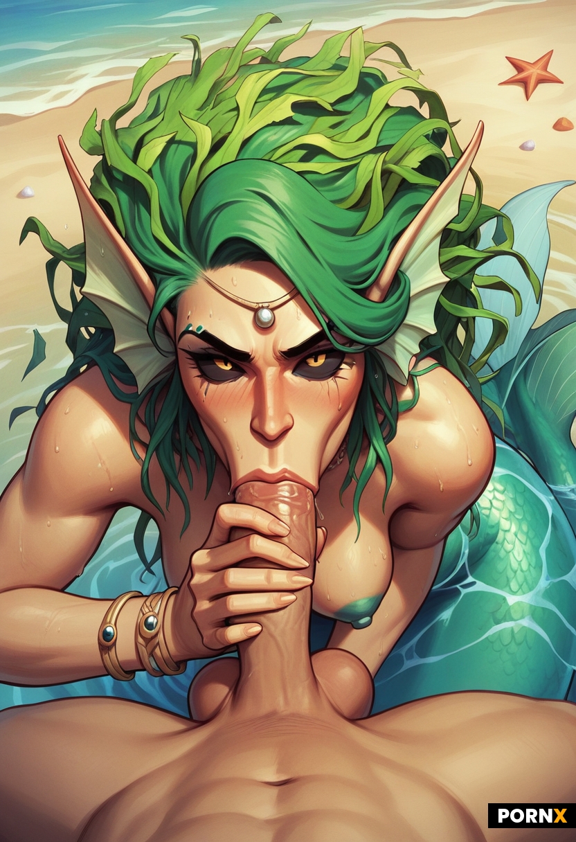 Mistical creature mermaid