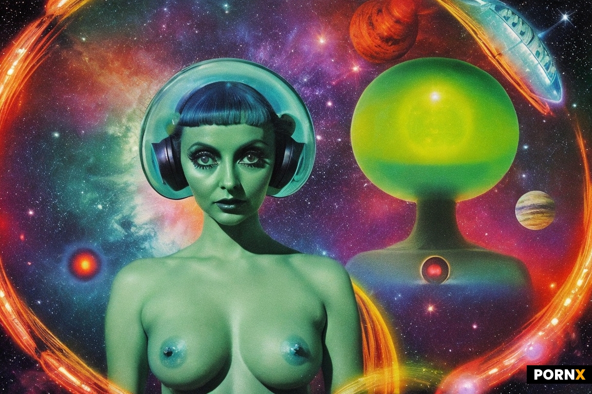 Topless alien