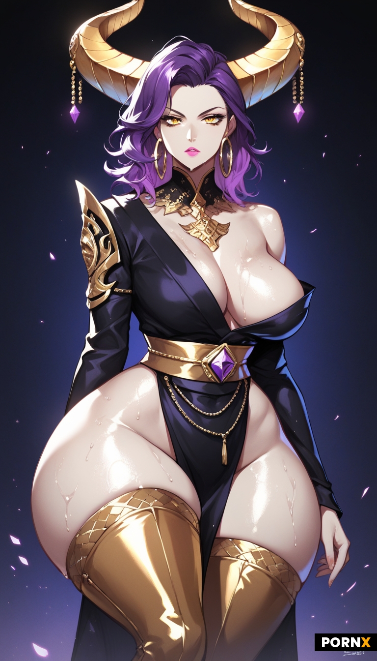 One woman
