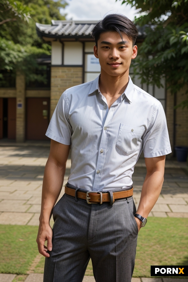 sporty male