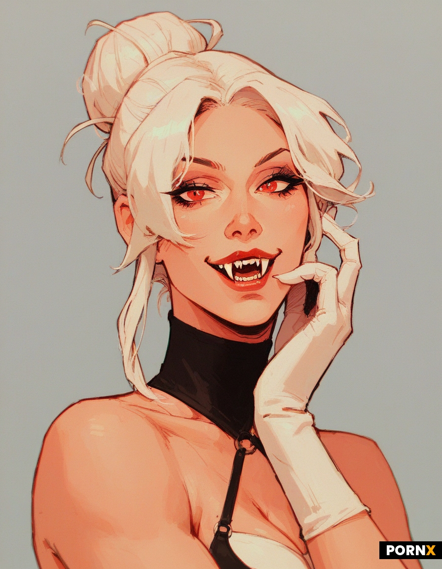 Sexy vampire woman -